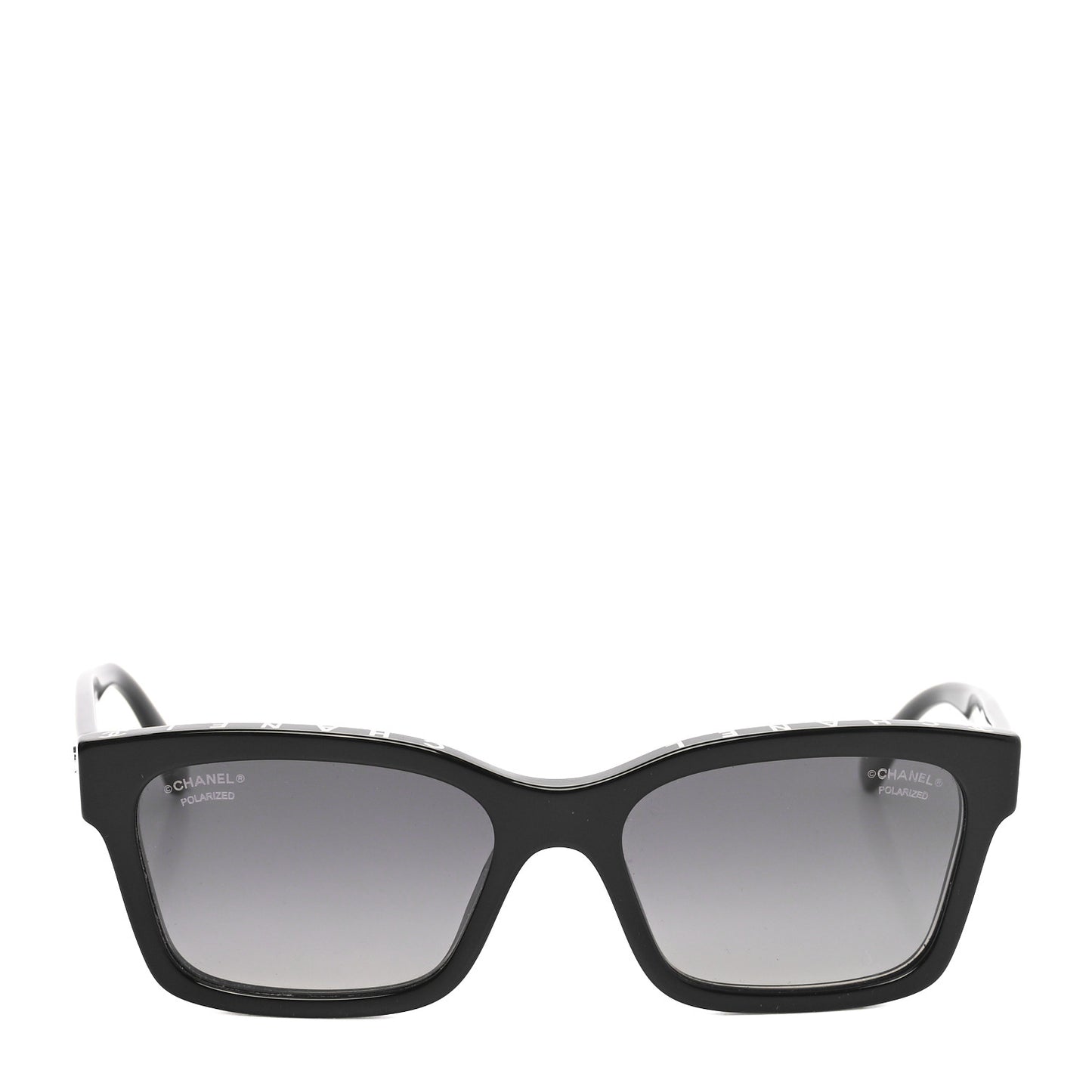 Acetate Square Sunglasses 5417 Black