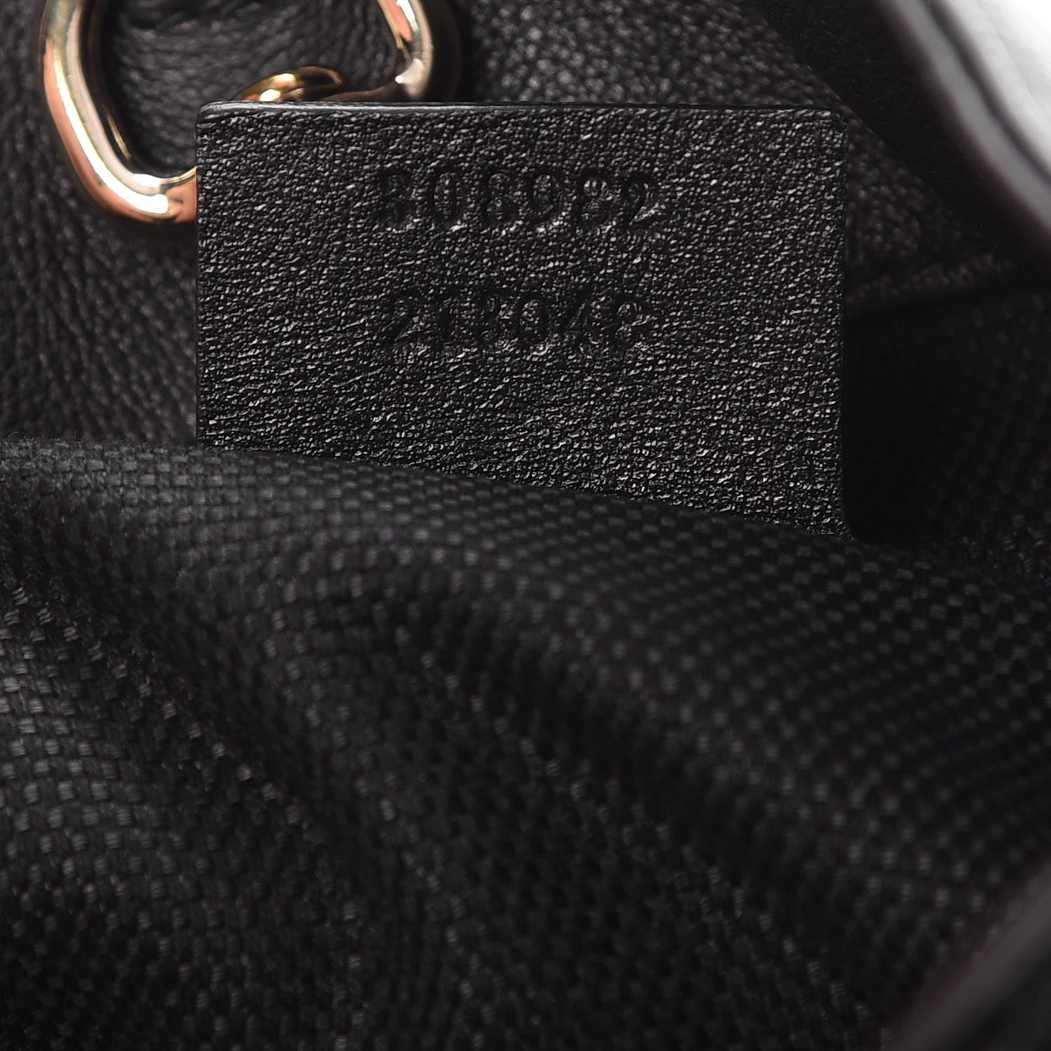 Gucci Patent Medium Soho Chain Shoulder Bag Black 7 of 7