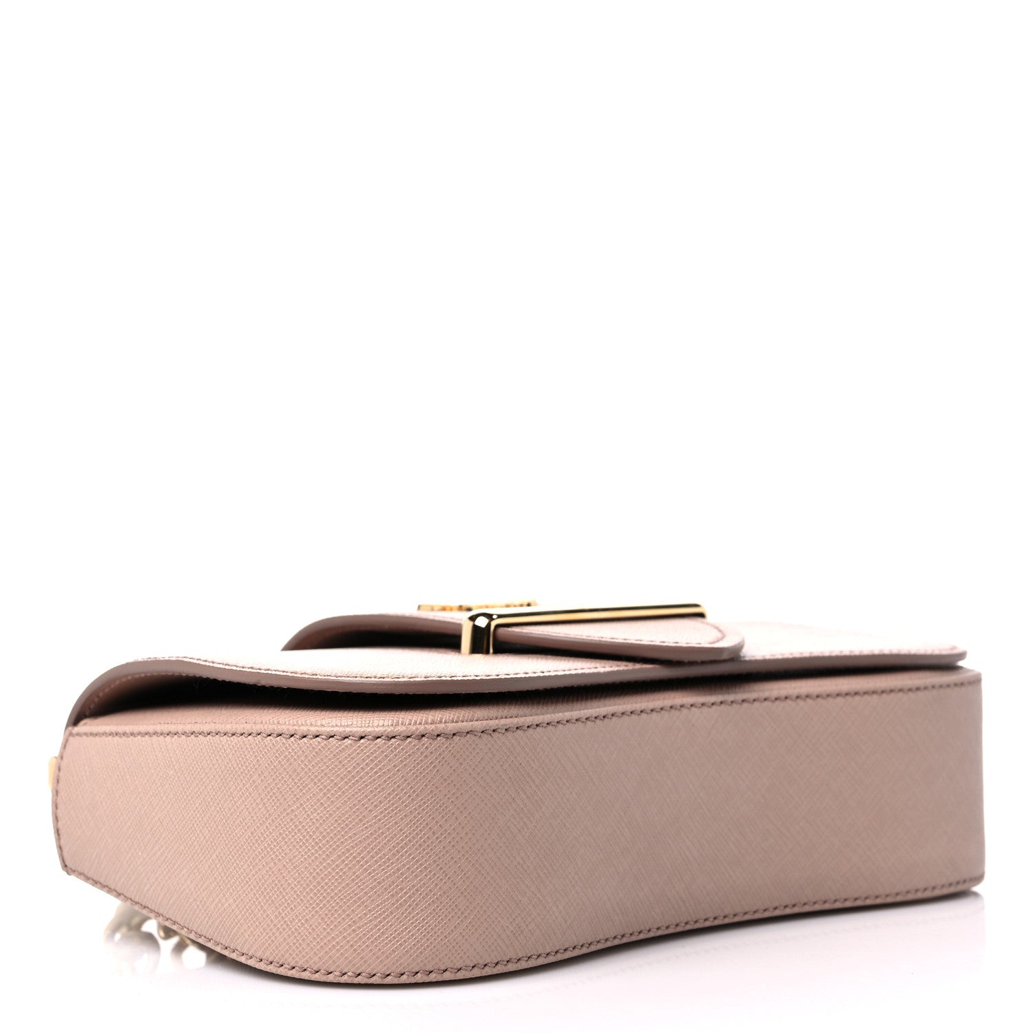 Prada Saffiano Lux Sidonie Small Chain Crossbody Bag Cipria 4 of 8