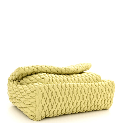 Proenza Schouler Lambskin Quilted PS Harris Small Shoulder Bag Pale Green 4 of 10