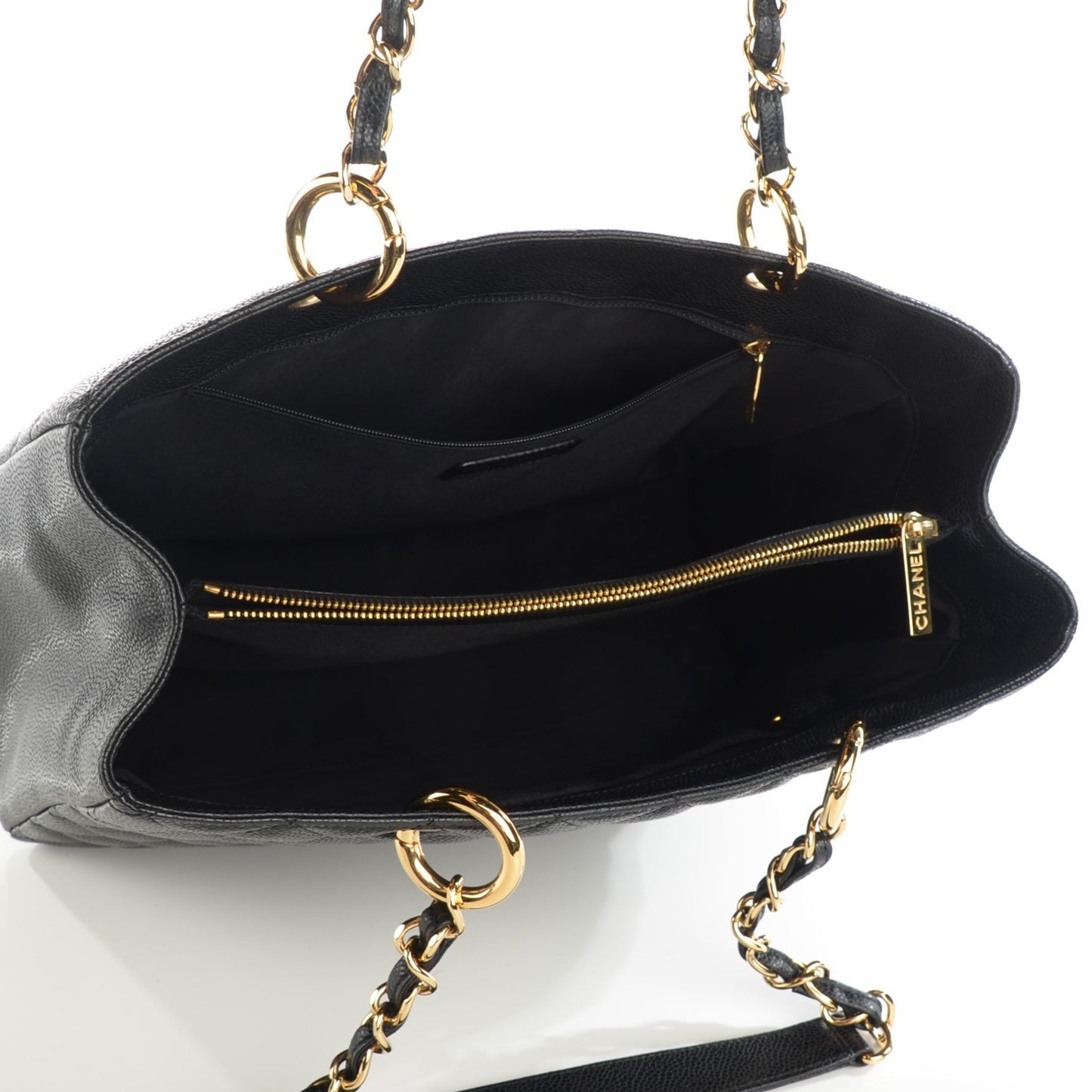 Caviar Grand Shopping Tote GST Black