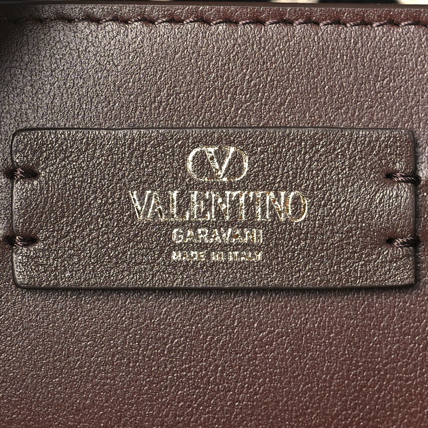 Toile Iconographe Calfskin Medium Vlogo Tote Naturale Black Fondant