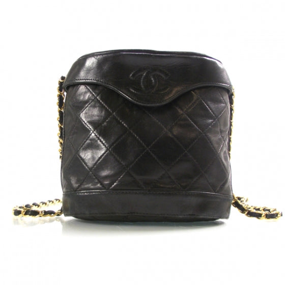 Chanel Lambskin Shoulder Bag Black 1 of 11