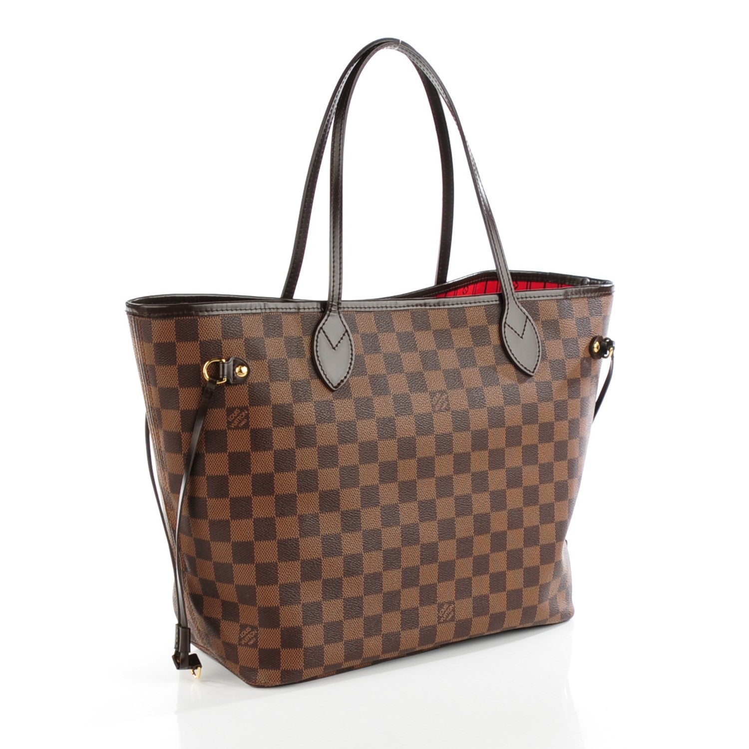 Louis Vuitton Damier Ebene Neverfull MM 3 of 8