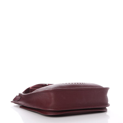 Hermes Taurillon Clemence Evelyne III PM Bordeaux 4 of 7