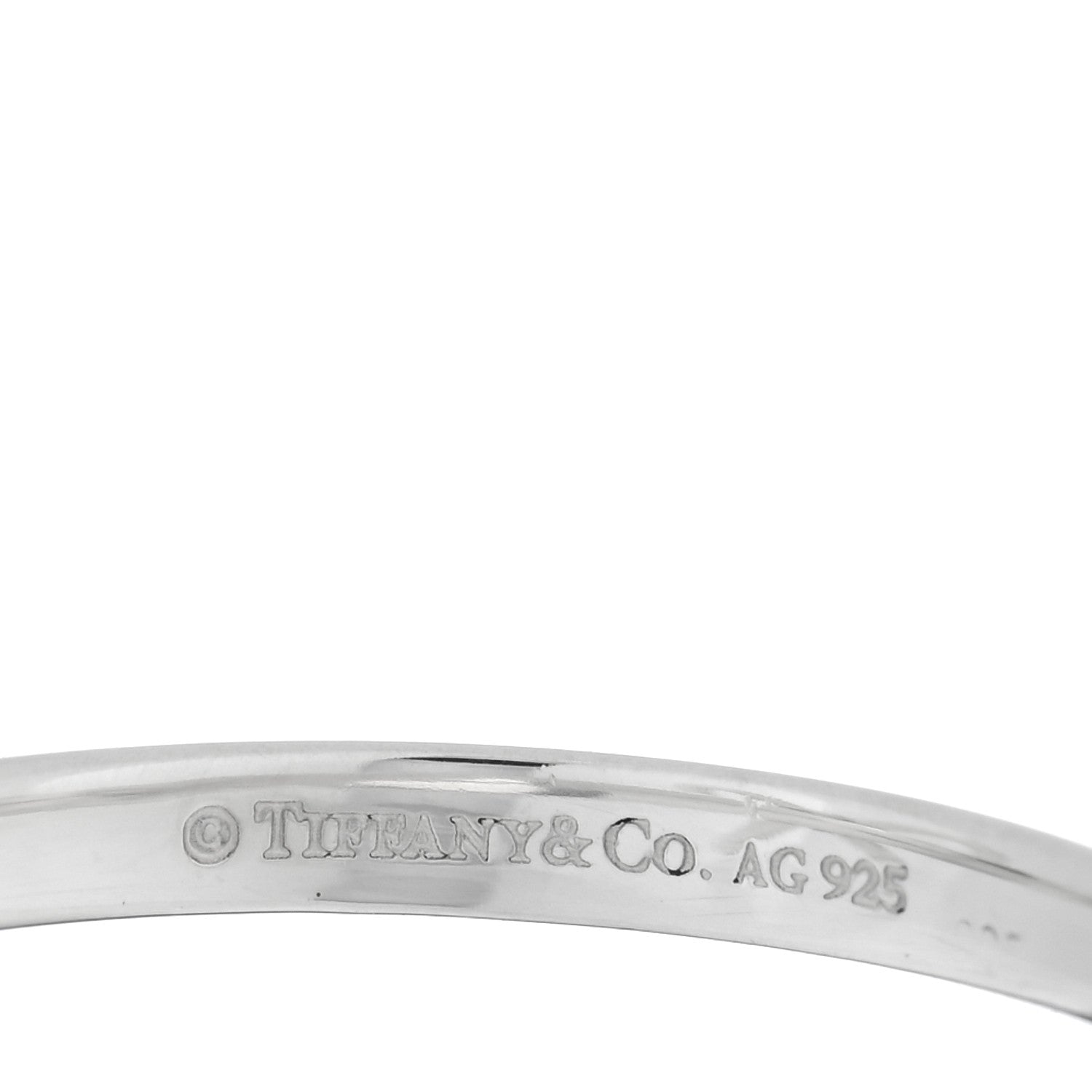 Tiffany Sterling Silver Bow Ring 57 8 4 of 4