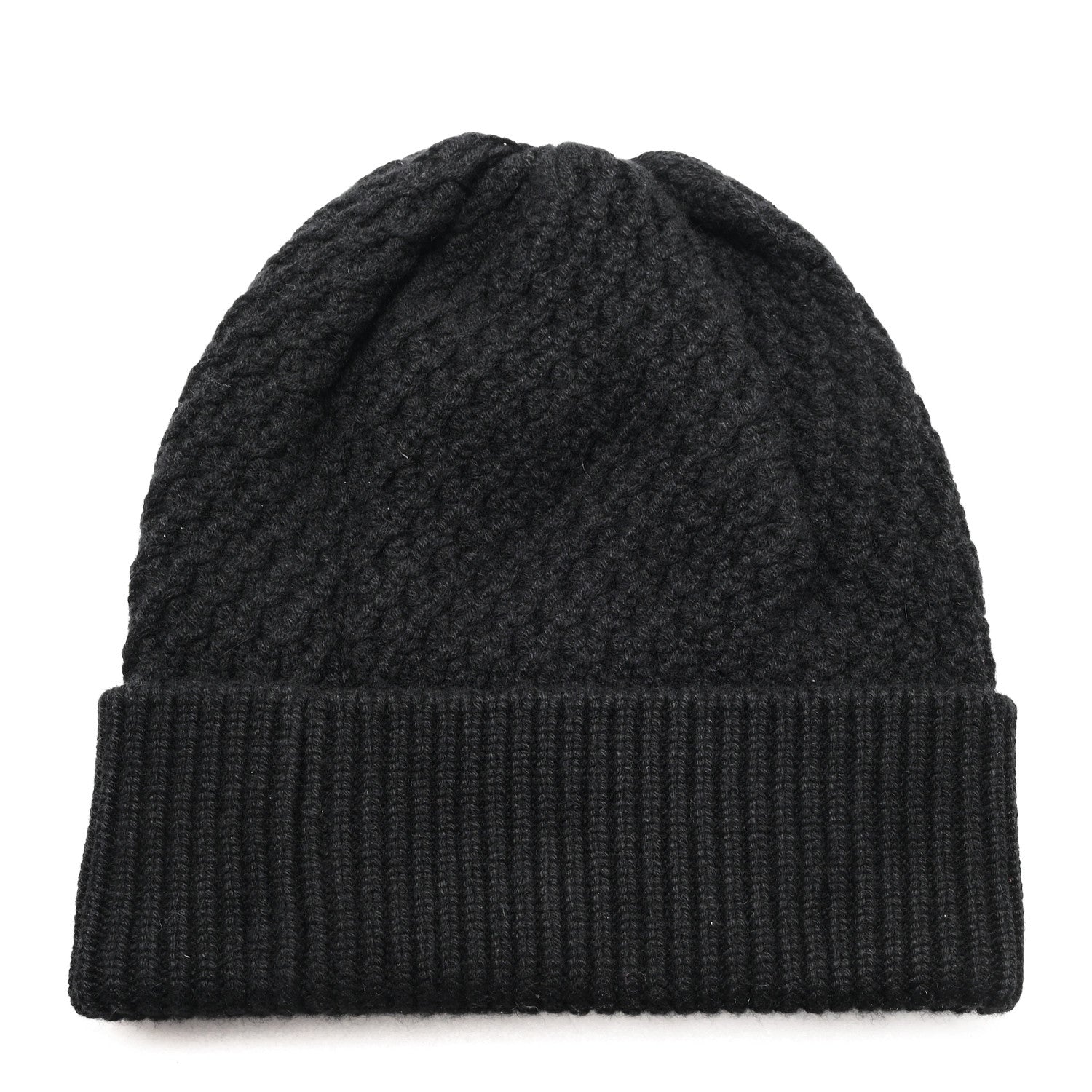 Chanel Cashmere CC Logo Beanie Hat  Black 3 of 5