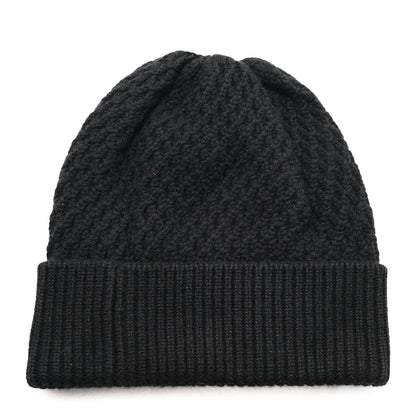 Chanel Cashmere CC Logo Beanie Hat  Black 3 of 5