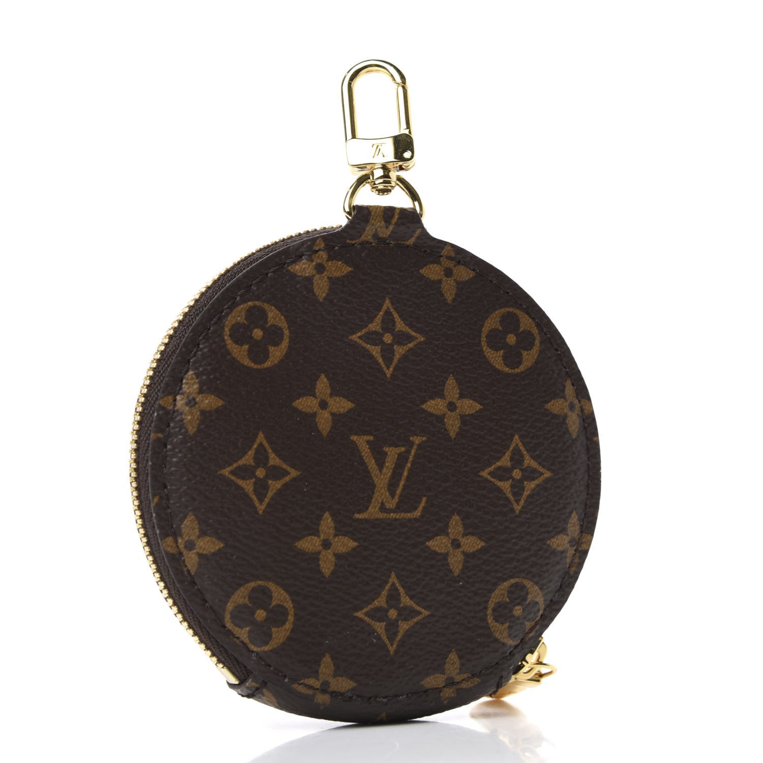 Louis Vuitton Monogram Multi Pochette Accessories Round Coin Purse 3 of 5
