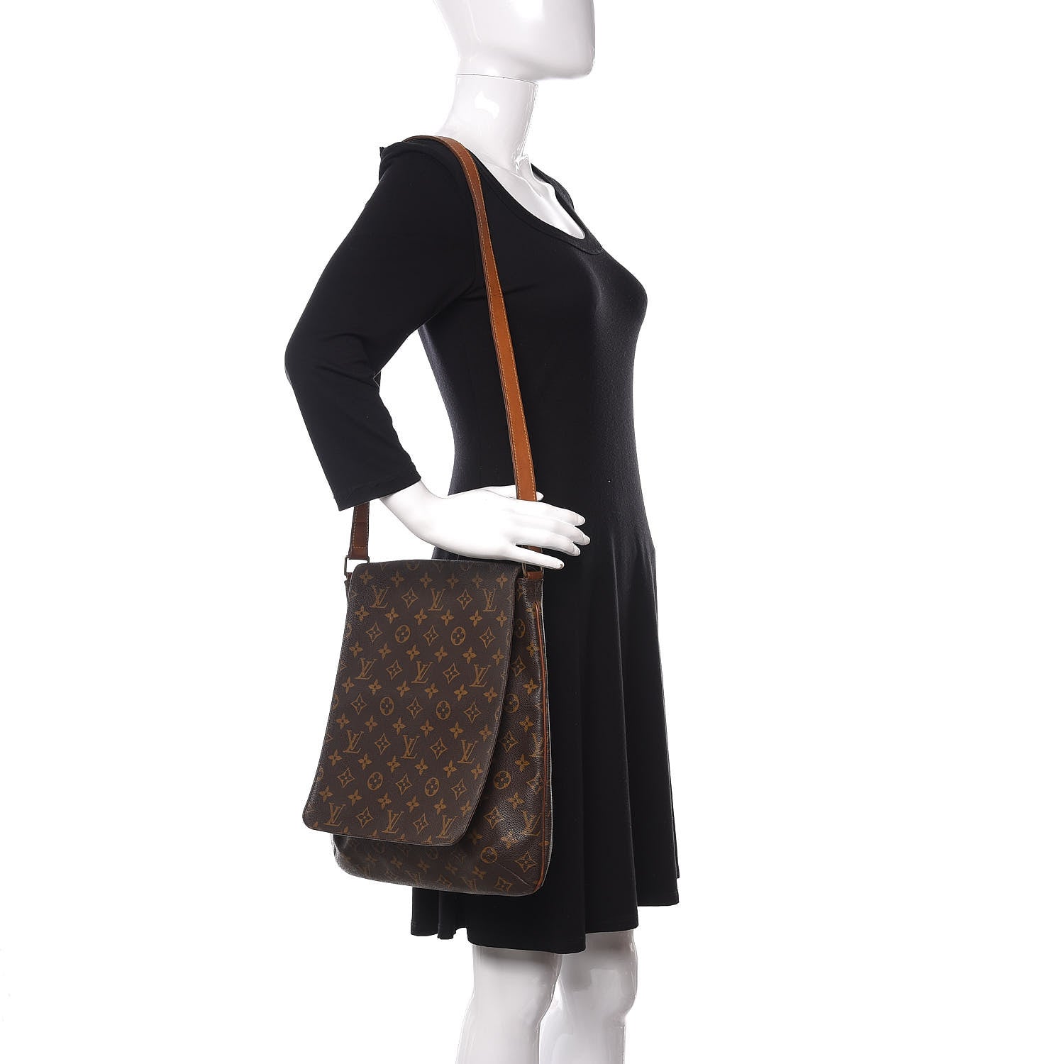 Louis Vuitton Monogram Musette GM 2 of 14