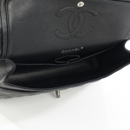 Chanel Caviar Quilted Medium Double Flap Black 5 of 8