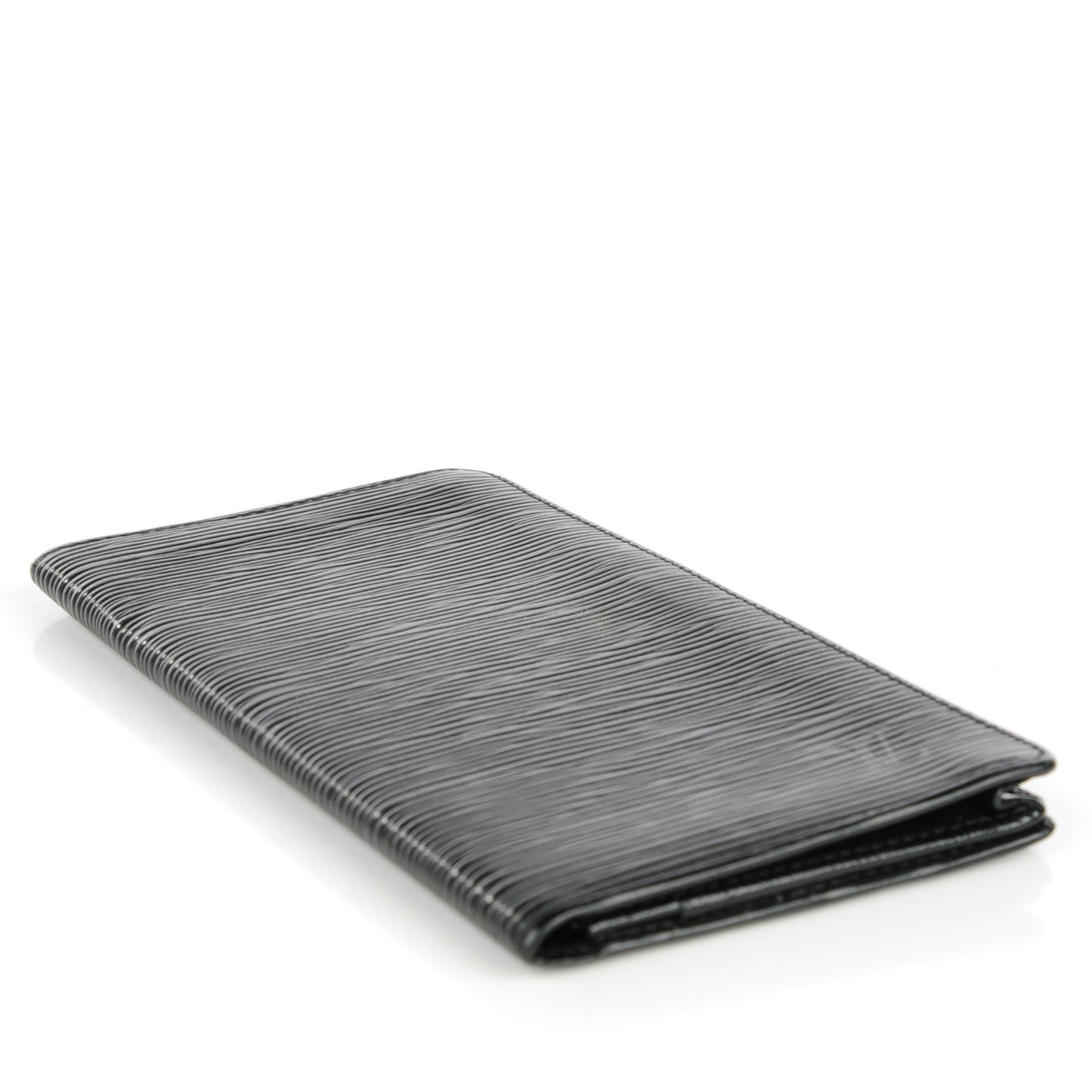 Epi Checkbook Organizer Wallet Black