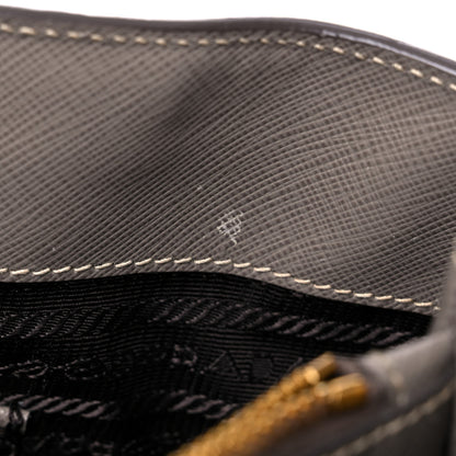 Prada Saffiano Lux Medium Tote Argilla 13 of 17