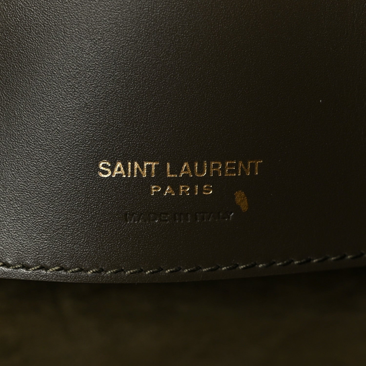 Saint Laurent Shiny Calfskin Le 37 Bucket Bag Arabica 7 of 11