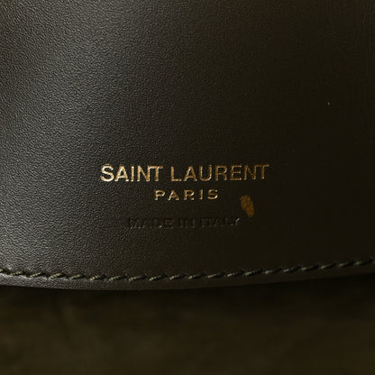 Saint Laurent Shiny Calfskin Le 37 Bucket Bag Arabica 7 of 11