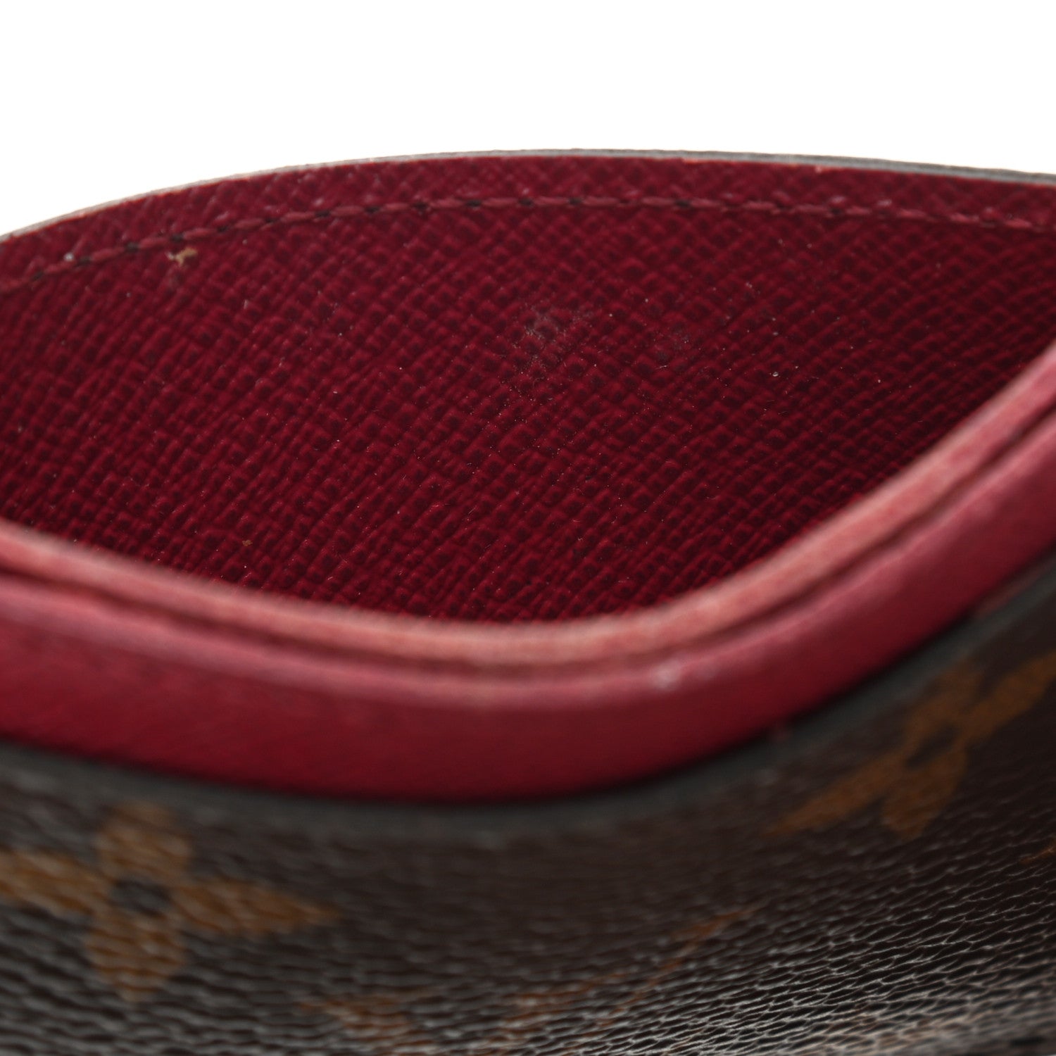 Louis Vuitton Monogram Card Holder Fuchsia 9 of 10