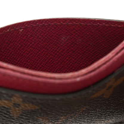 Louis Vuitton Monogram Card Holder Fuchsia 9 of 10