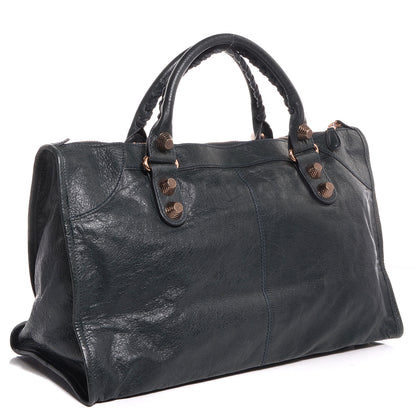 Balenciaga Agneau Giant 21 Rose Gold Hardware Work Anthracite 4 of 11