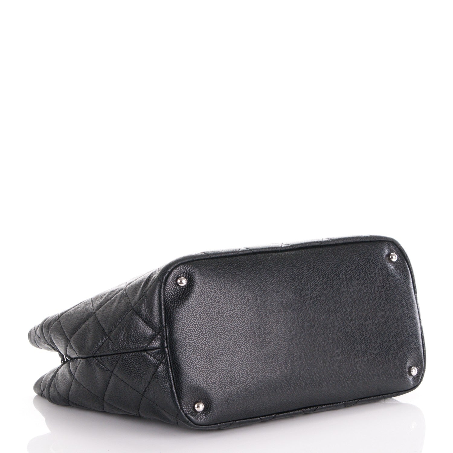 Chanel Caviar Quilted Timeless CC Soft Tote Black 4 of 7