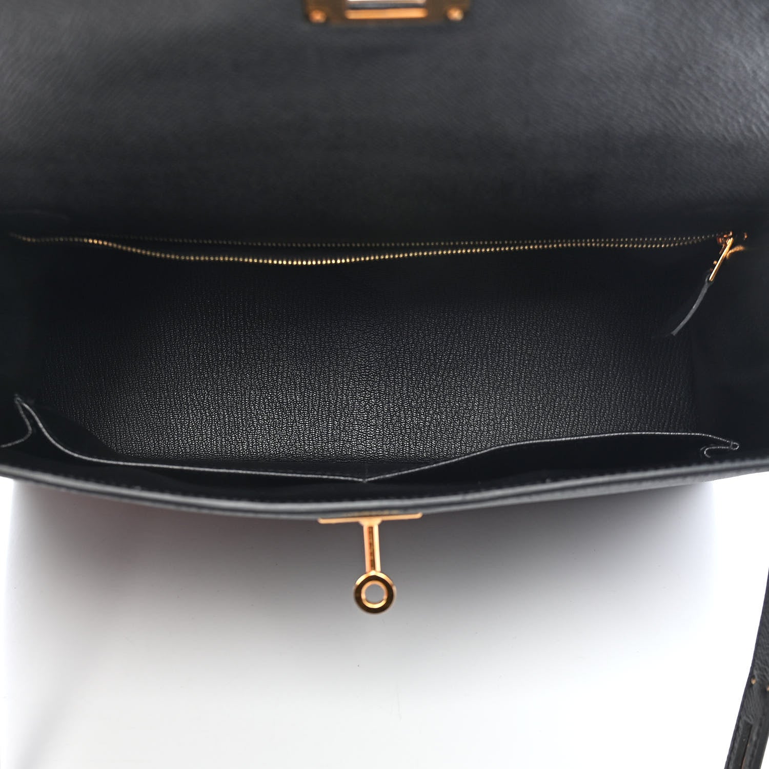 Hermes Epsom Kelly Sellier 32 Black 4 of 9