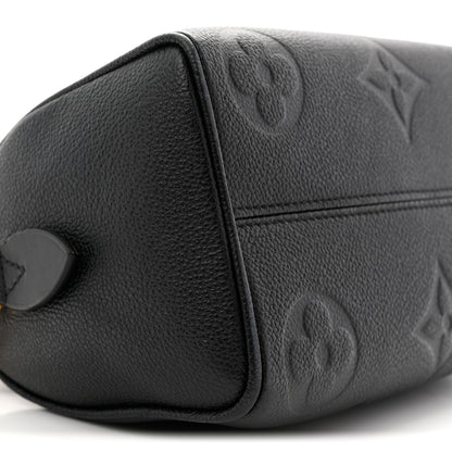 Louis Vuitton Empreinte Monogram Giant Speedy Bandouliere 20 Black 8 of 11