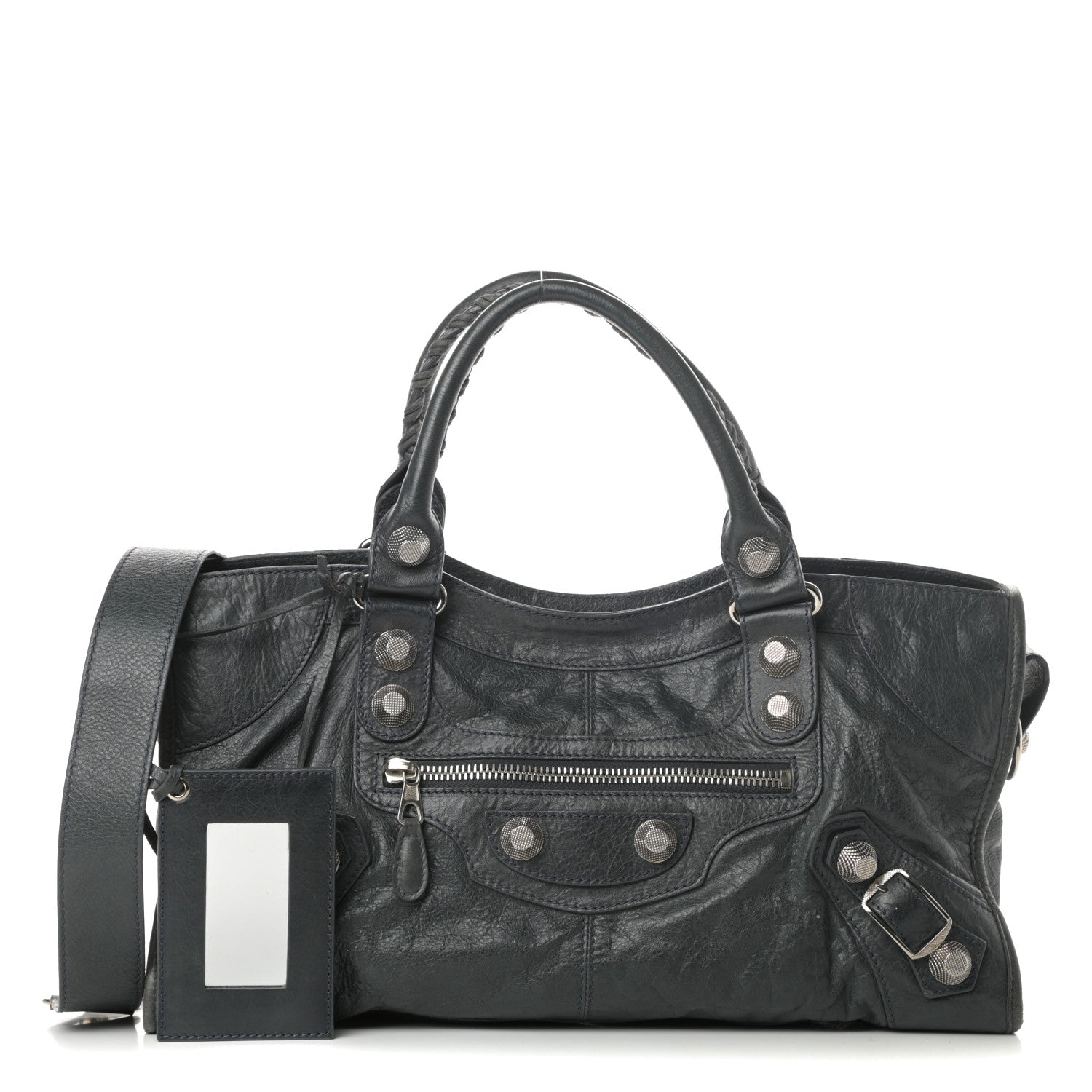 Balenciaga Agneau Giant 21 Silver Hardware Part Time Anthracite 1 of 11