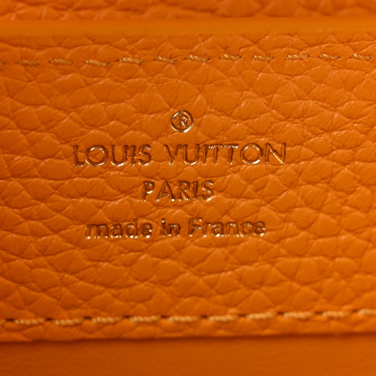Taurillon Mini Capucines Sunbeam Yellow