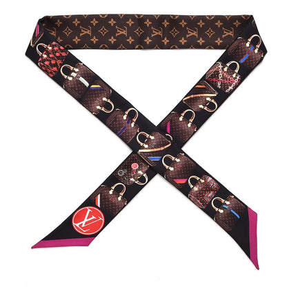 Louis Vuitton Silk Monogram Tribute to Speedy BB Bandeau 1 of 4