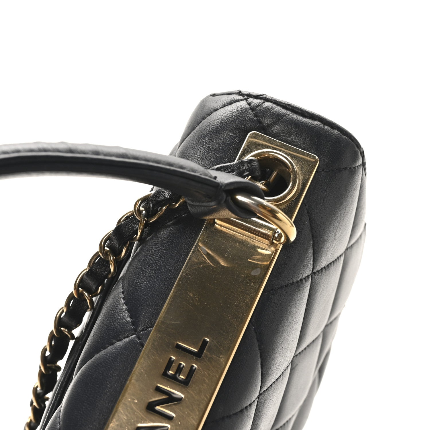 Chanel Lambskin Quilted Small Trendy CC Dual Handle Flap Bag Navy 11 of 11