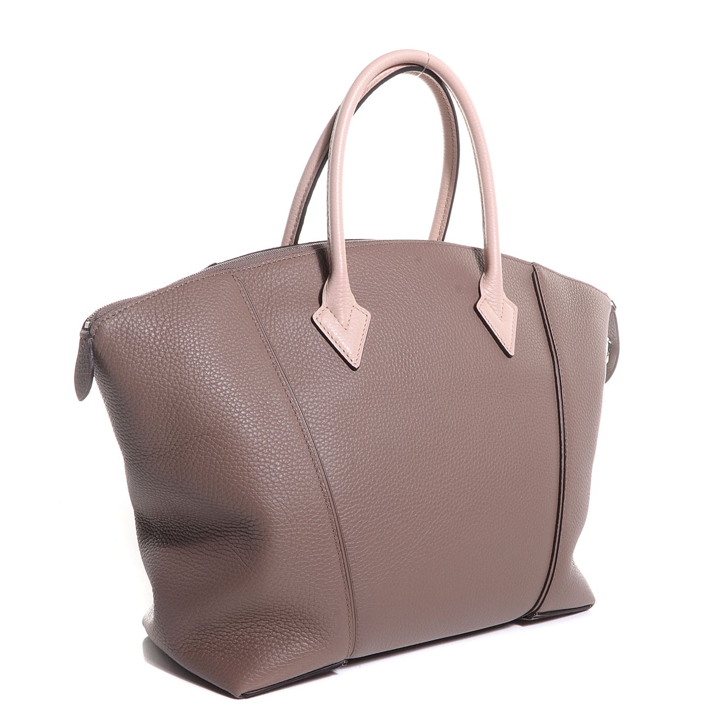 Taurillon Soft Lockit MM Taupe Petale