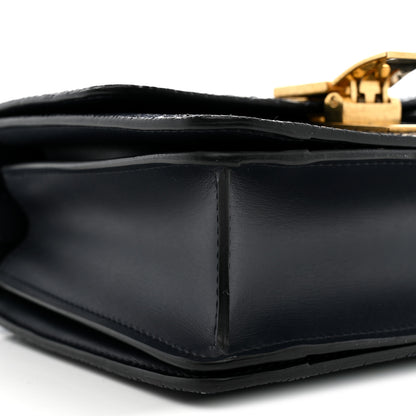 Celine Stingray Small Classic Box Flap Bag Navy 8 of 9