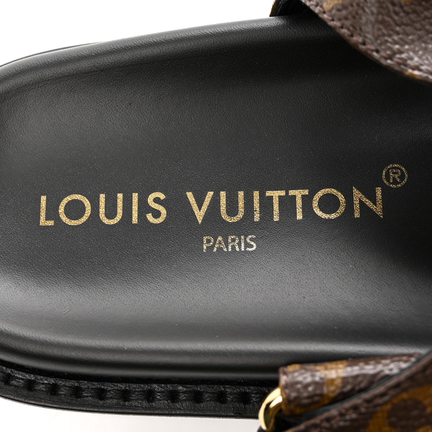 Louis Vuitton Monogram LV Sunset Comfort Flat Sandals 40 Cacao Brown 6 of 11