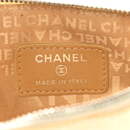 Chanel Lambskin Precious Symbols Pochette Beige 6 of 12