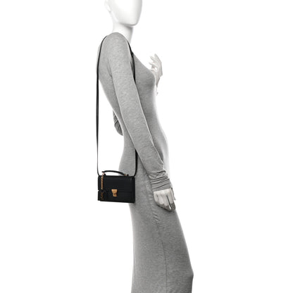 Saint Laurent Calfskin Mini High School Satchel Black 2 of 12