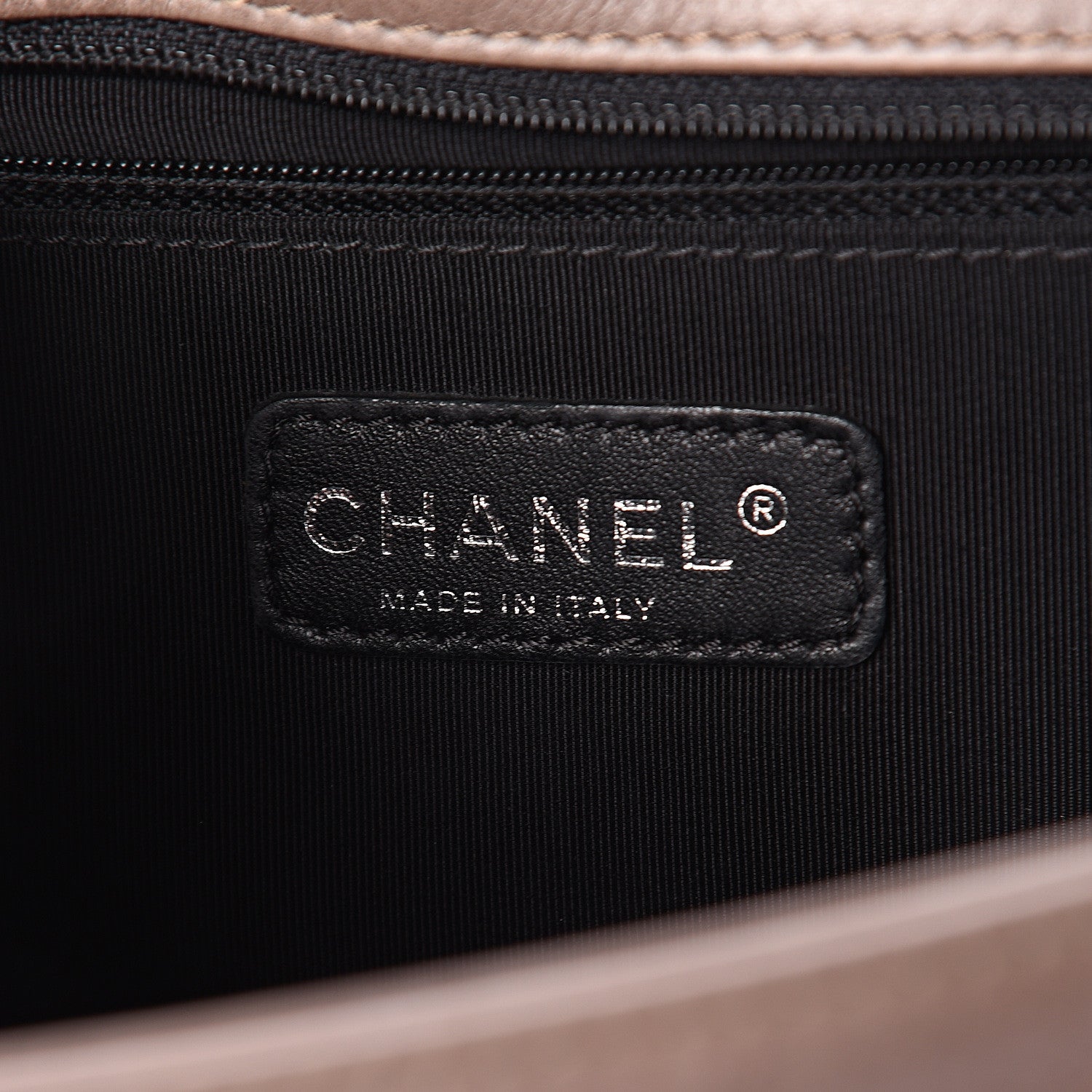 Chanel Calfskin Quilted Double Stitch Large Boy Flap Brown 5 of 8