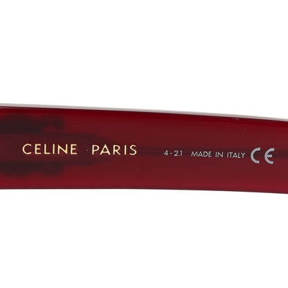 Celine Acetate Triomphe 01 Sunglasses CL 40194U Milky Burgundy 5 of 7