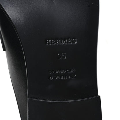 Hermes Calfskin Iota Mules 35 Black 7 of 10