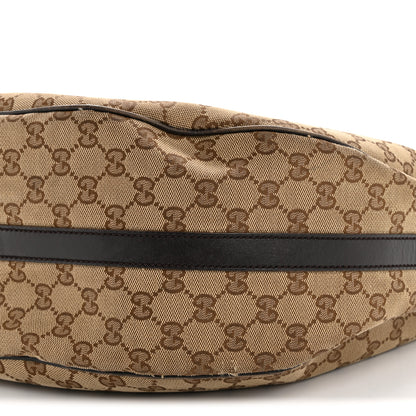 Gucci Monogram Large GG Twins Hobo Dark Brown 10 of 14