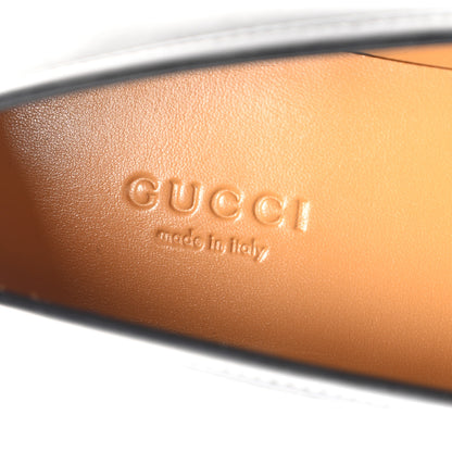 Gucci Calfskin Womens Jordaan Loafers 38 Black 7 of 9