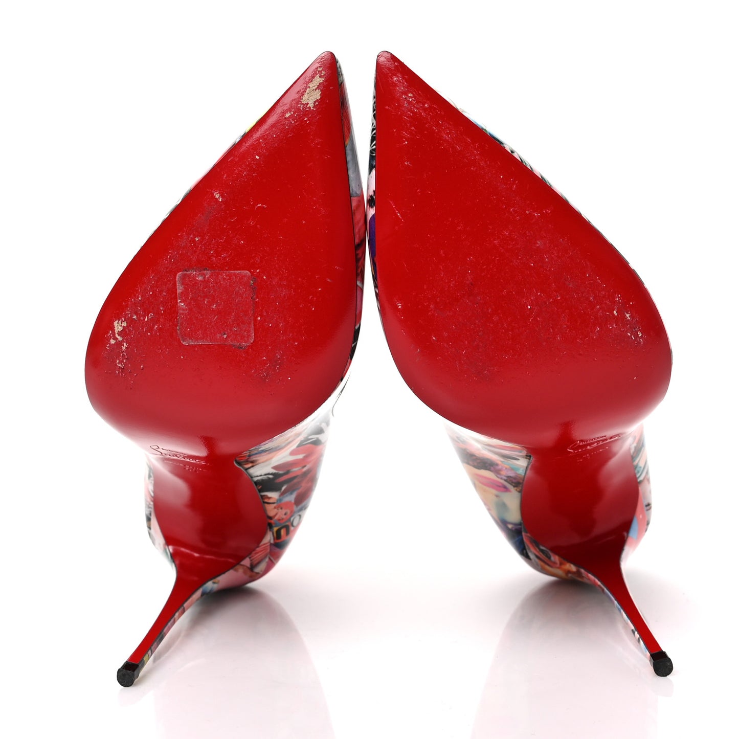 Patent Graphic Love Hot Chick 100 Pumps 41 Multicolor