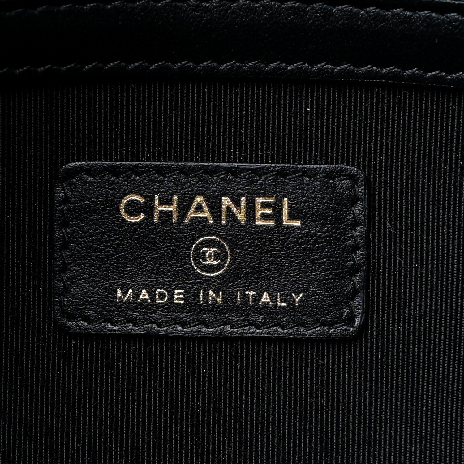 Chanel Caviar Quilted Filigree Flap Pouch Black 6 of 18