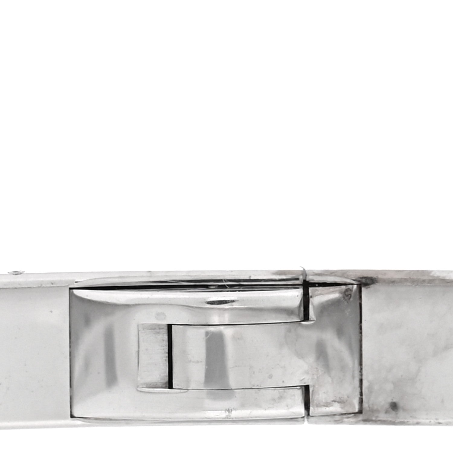 Cartier 18K White Gold 10 Diamond Small LOVE Bracelet 19 5 of 5