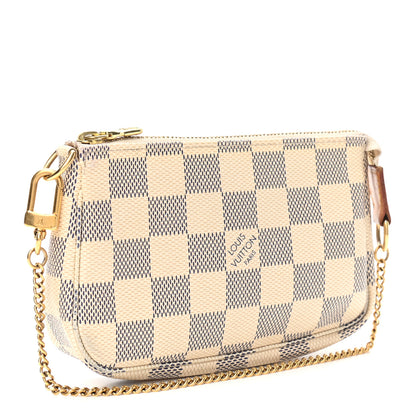 Louis Vuitton Damier Azur Mini Pochette Accessories 3 of 9