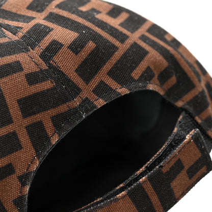 Fendi Canvas FF Reloaded Baseball Hat Tobacco White 12 of 12