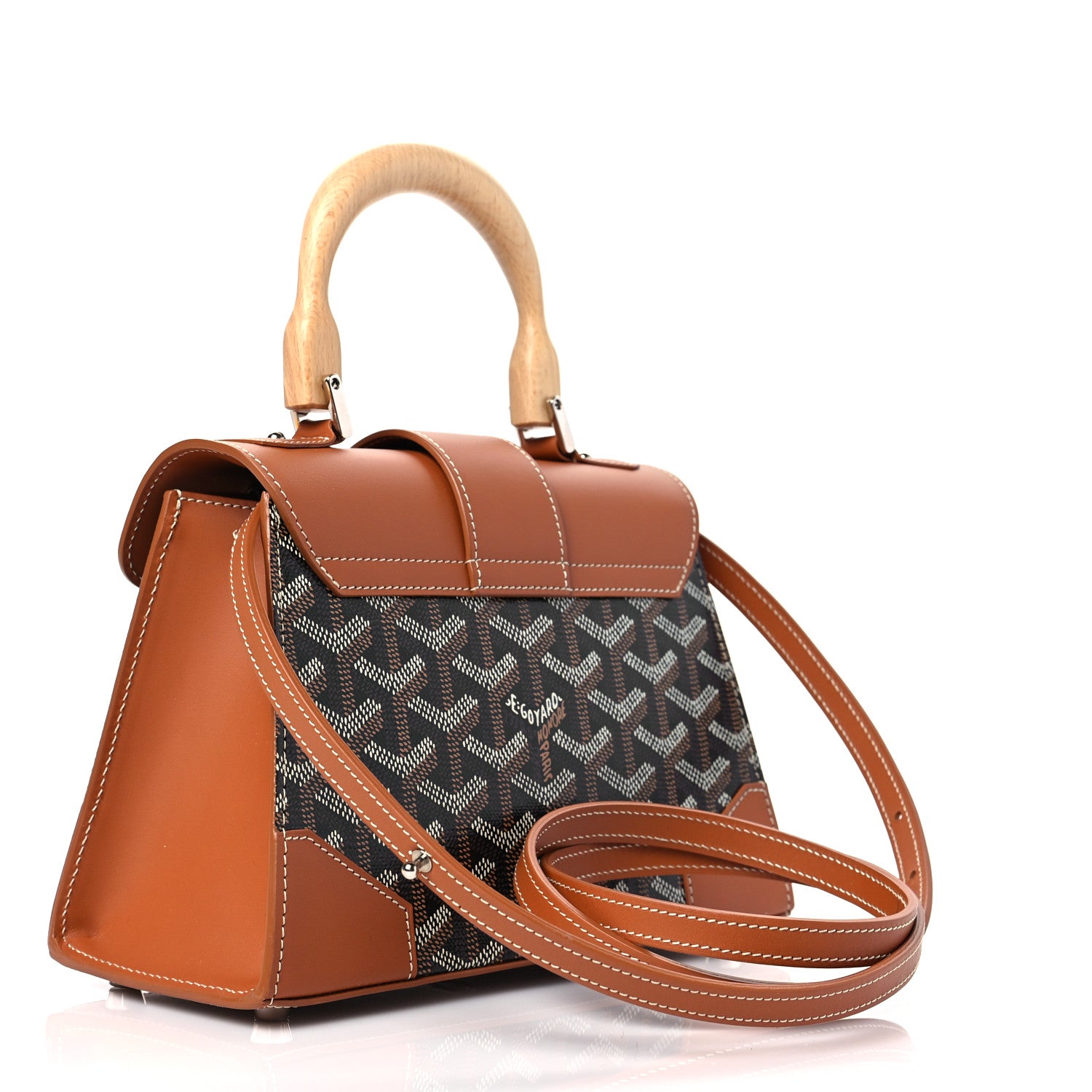 Goyard Goyardine Structure Mini Saigon Black Gold 2 of 5