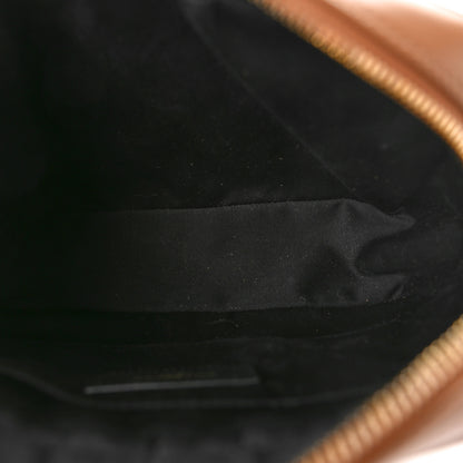Saint Laurent Calfskin Matelasse Monogram Lou Camera Bag Cinnamon 5 of 8