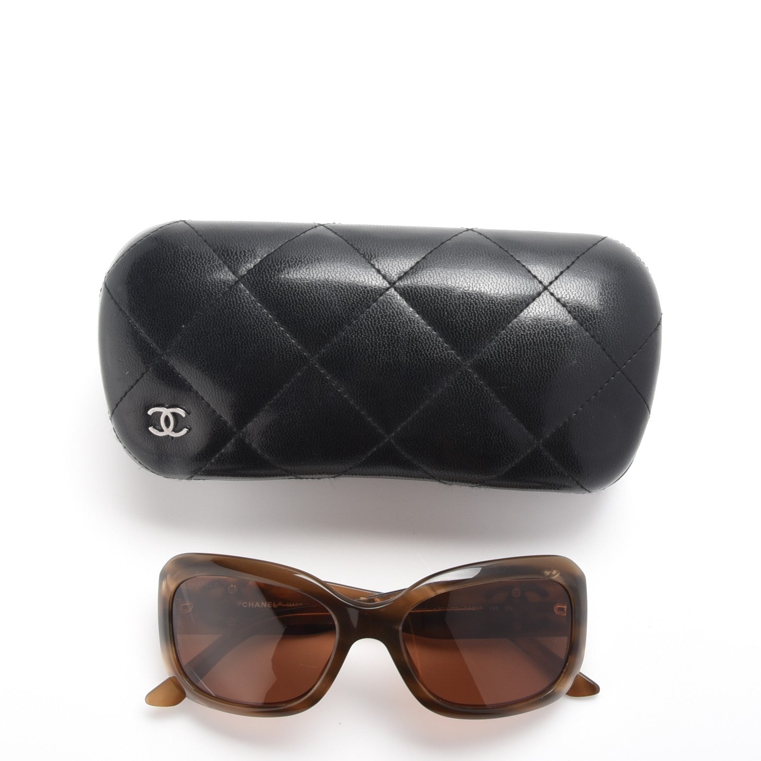 Chanel Studded CC Sunglasses 5102 Tortoise 8 of 8