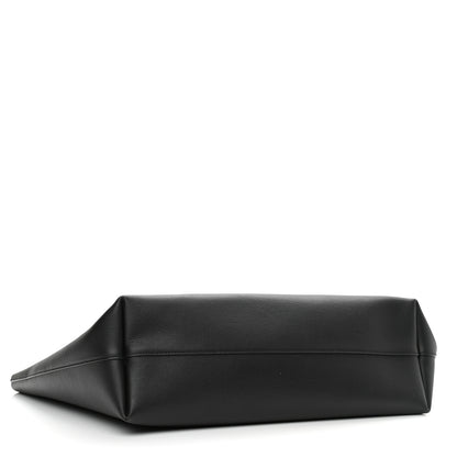 Saint Laurent Calfskin Large Shopping Tote Black 5 of 13