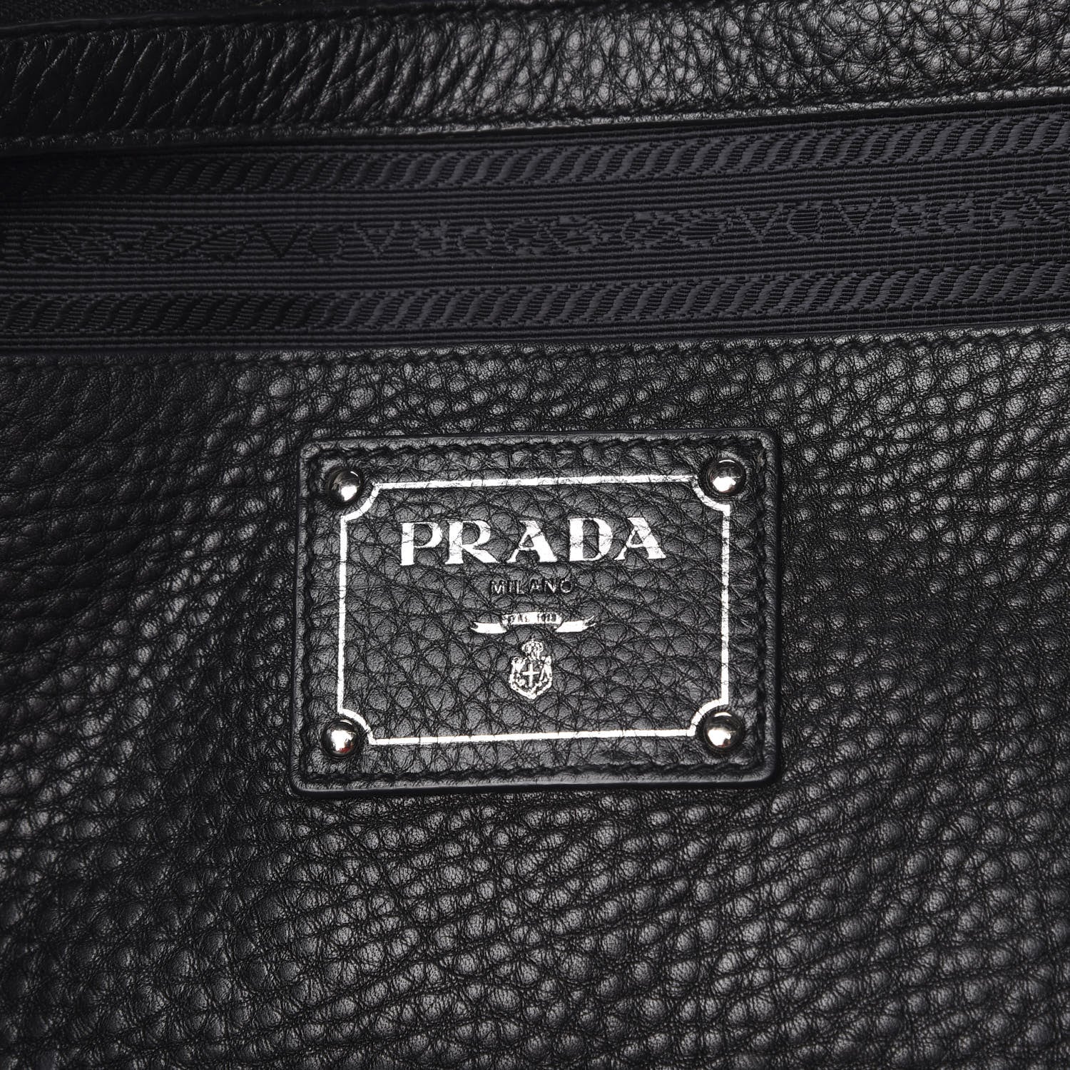Prada Vitello Phenix Tote Black 14 of 19