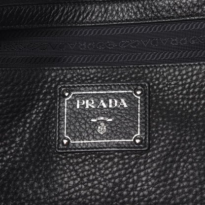 Prada Vitello Phenix Tote Black 14 of 19
